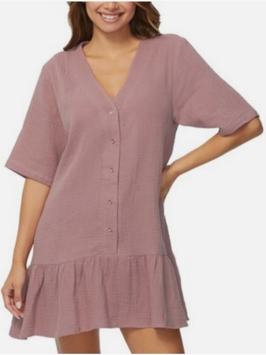 Raisins Other - NWT 
Raisins Juniors' Sol Cotton V-Neck Elbow-Sleeve Cover-Up XL